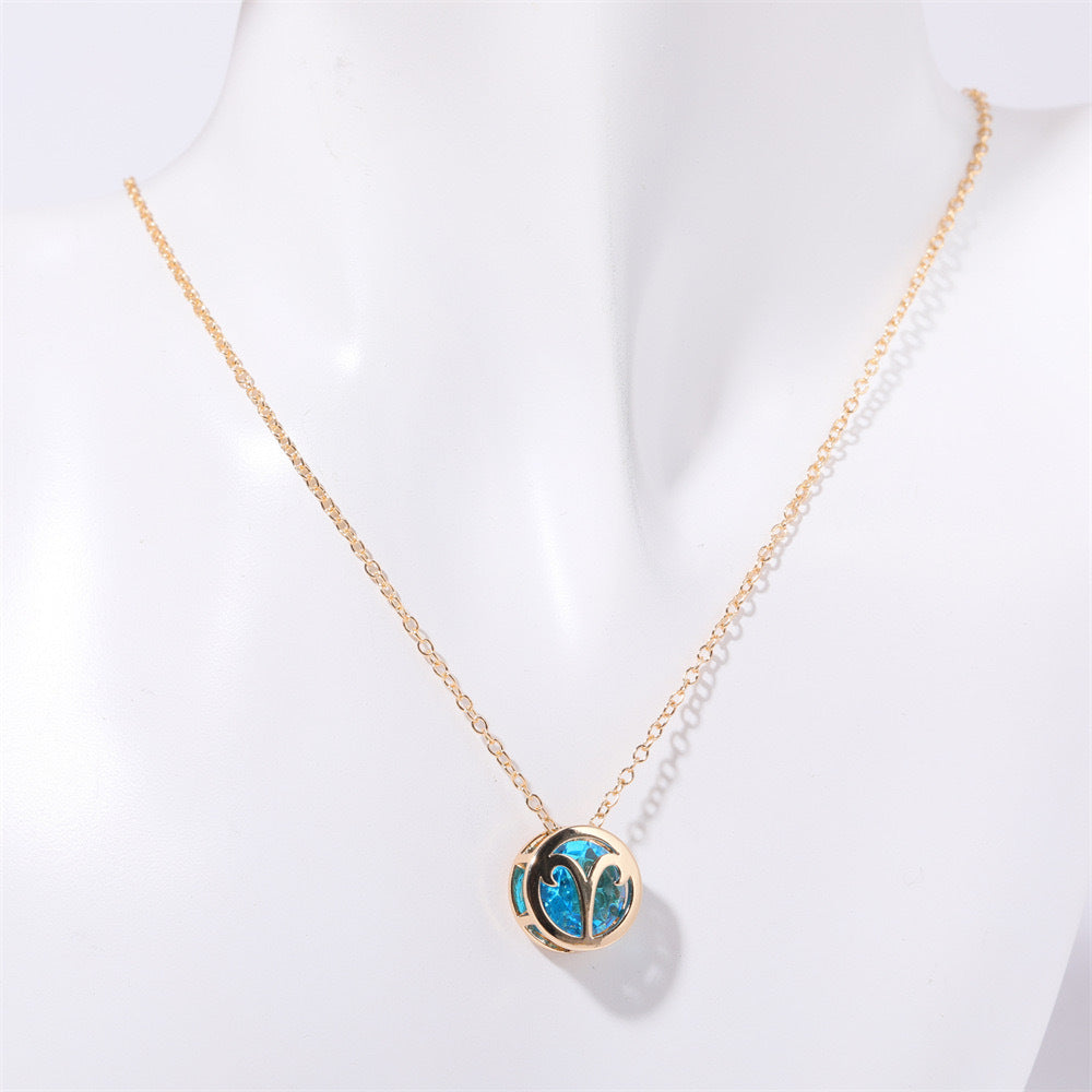 Double-Sided Zodiac Necklace