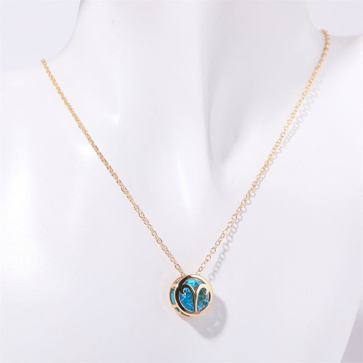 Double-Sided Zodiac Necklace