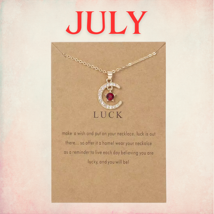 Signature Birthstone Necklace
