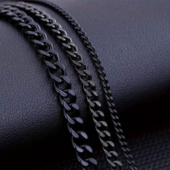 Minimalist Men's Cuban Chain Necklace