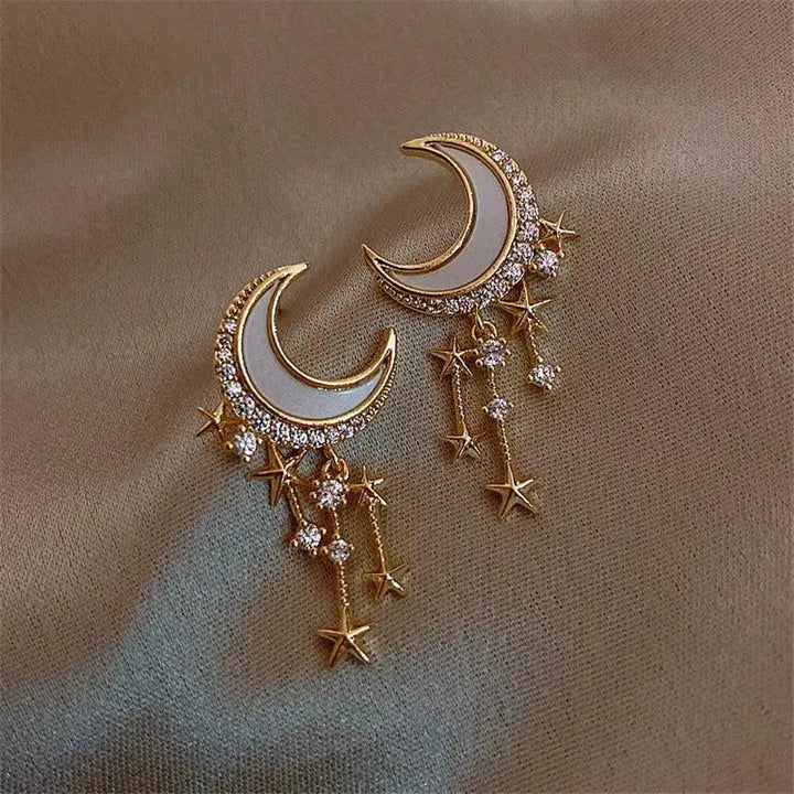 Luxurious Moonlight Earrings