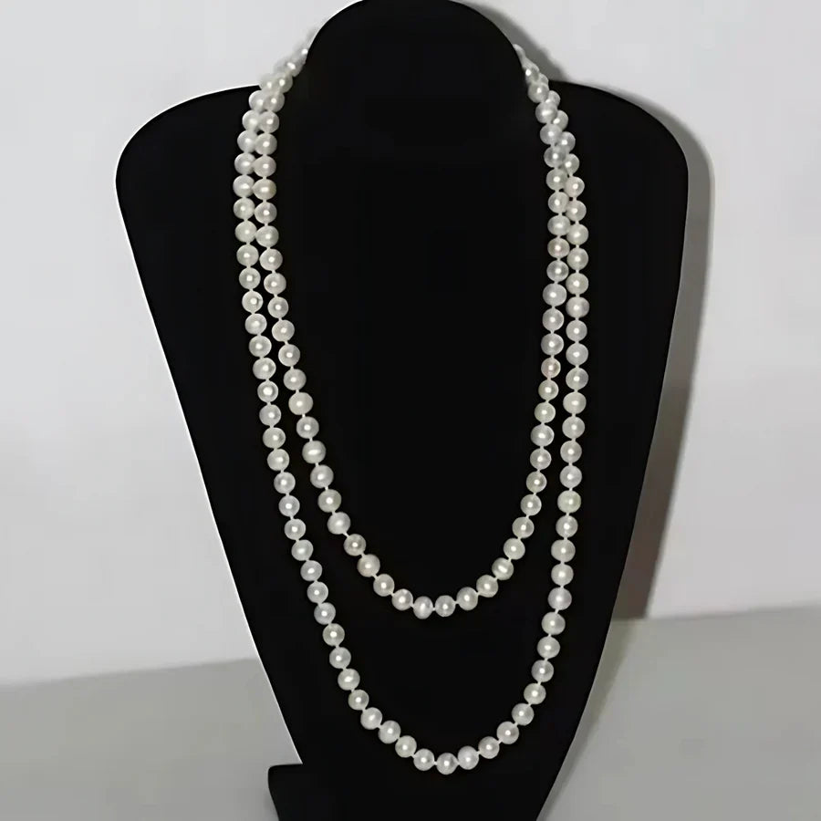 Retro Multi-Layer Pearl Necklace