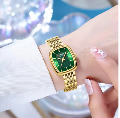 Timeless TwoTone Gold Silver Quartz Watch Bracelet