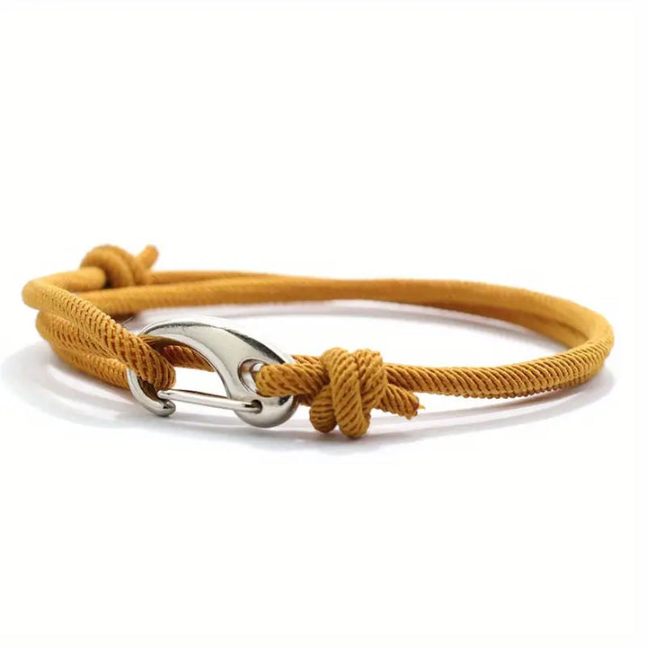 Simple Adjustable Rope Bracelet