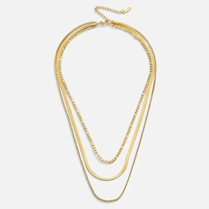 Vienna Layered Chain Necklace